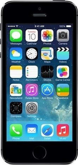 leapp iPhone 5S - Smartphone - 4" 4G A7 1 GB 16 GB Grijs (refurbished)
