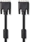 DVI-Kabel | DVI-D 24+1-Pins Male | DVI-D 24+1-Pins Male | 1080p | Vernikkeld | 3.00 m | PVC | Zwart | Polybag