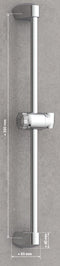 SCHÜTTE Stella - Douche Glijstang - 58 cm - Chroom