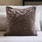 Riviera Maison Vintage Radar Pillow Cover 50x50 - Polyester, Velvet - Bruin - 50.0x50.0x2.0 cm
