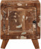 vidaXL - Nachtkastje - 40x32x46 - cm - massief - gerecycled - hout