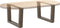 vidaXL - Eettafelpoten - 2 - st - V-vormig - 50x(30-31,3) - cm - staal - naturel