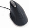 Gembird MUS-ERGO-03 - Optische muis - 6 knoppen 3200 DPI - Zwart