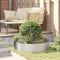 vidaXL - Tuinplantenbakken - 5 - stuks - 80x80x20 - cm - Roestvrij - staal