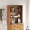 vidaXL - Hutch - 'ASKIM'91x30x104 - cm - Massief - Den - Hout