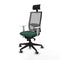Bureaustoel met hoofdsteun Piqueras y Crespo 4B066G1