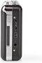 Nedis Cassetteadapter - Converter en Speler - Cassette naar MP3 - Draagbaar Grijs