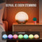 DistinQ Wake-Up Light - Wekkerradio - Dubbele wektijd Slaaphulp USB aansluiting - Houtkleurig