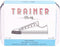 Fizz Creations Schoenenpoetsset Trainer Buddy Kit Wit 3-delig