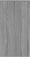 LuxeLivin' - Wandtafel 100x39x75 cm bewerkt hout grijs sonoma eikenkleurig