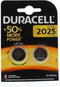 Duracell Specialty 2025 - Lithium knoopcelbatterij - 3 V - (2 stuks)