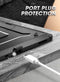 Supcase Samsung Galaxy Tab A7 (2020) - Hoesje - Extra sterk met standaard - Zwart