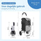 Safe Age® Boodschappentrolley - 45L - Koelvak - Opvouwbaar - Grijs
