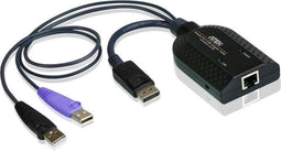 Aten KA7169 - USB DisplayPort KVM Adapter - Smart Card Support - Zwart