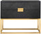 Richmond Interiors Ladenkast Blackbone gold 2-laden (Black rustic)