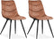 MX Sofa Stoel Crazy - Cognac (set van 2 stoelen)