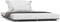 vidaXL - Bedframe - massief - grenenhout - grijs - 120x200 - cm
