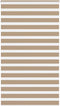 vidaXL - Zebra - Blind - 125x200 - cm - stofbreedte - 120,9 - cm - polyester - zandbruin