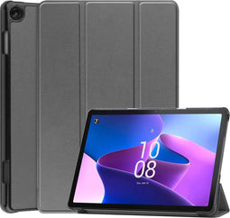 imoshion Tablet Hoes - Geschikt voor Lenovo Tab M10 (3rd gen) - Trifold Bookcase - Grijs