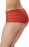 Freya Cameo - Dames Short - Luxe mesh-ontwerp - Rood (S)