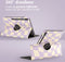 imoshion Tablet Hoes - Geschikt voor Samsung Galaxy Tab S9 11.0 inch Ultra / Galaxy Tab S10 Ultra - 360° Draaibare Design Bookcase 3 inkepingen - Dancing Cubes