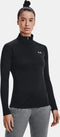 Under Armour Tech 1/2 Zip - Dames Sporttrui - Losvallend - Zwart