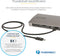 Startech.com TB4CDOCKUE - Thunderbolt 4 Dock - 3x Thunderbolt 4 poorten 96W USB Power Delivery