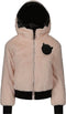 SuperRebel CRUSH R209-5201_204 - Reversible meisjes jack - Bont en metallic - Maat 140