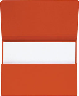 Pocketmap Secolor folio 270gr rood - 50 stuks