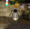 The white series - Solar lamp- buitenverlichting- Diamond shape - Duo pack (set van 2) - Vintage rustic design- warm light