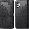 imoshion Hoesje Geschikt voor Samsung Galaxy A32 (5G) Hoesje Met Pasjeshouder - imoshion Mandala Bookcase - Zwart