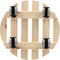 Esschert Design Ronde Houten Plantentrolley 28.7x28.8x8.3 cm