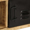 vidaXL - Salontafel - 90x50x36 - cm - massief - ruw - mangohout
