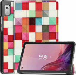 iMoshion Tablet Hoes Geschikt voor Lenovo Tab M9 - iMoshion Design Trifold Bookcase - Meerkleurig /Various Colors
