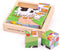 Blokpuzzel Boerderij - BIGJIGS - Compact Formaat - Puzzel Dieren