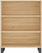 vidaXL - Schappenkast - 69,5x32,5x90 - cm - bewerkt - hout - sonoma - eikenkleurig
