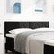 vidaXL - Hoofdbord - in - Diamant - Blokken - Design - Zwart - 160 - cm - van - Fluweel