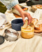 Black+Blum Glazen Lunchbox - Pot - 600ml - Bruin