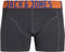 JACK&JONES ADDITIONALS JACCRAZY - Boxershorts 3-pack - Effen met gekleurde band - Zwart Donkergrijs Helder Blauw (3-pack)