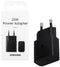 Samsung 25W Power Adapter - USB-C Snellader - Energiezuinig - Zwart