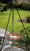 Driepoot 180 cm met RVS grillrooster | ⌀50cm