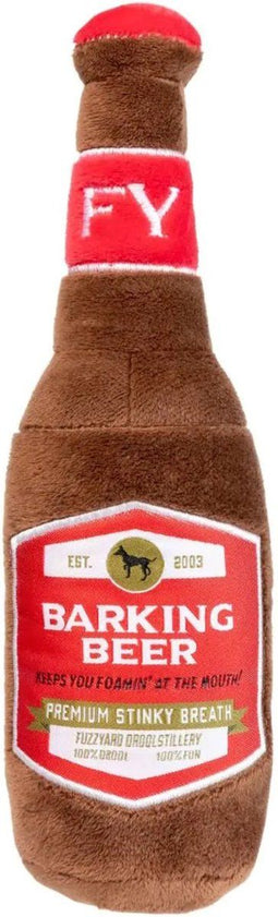 Fuzzyard Barking Beer - Hondenspeelgoed - 1 stuk