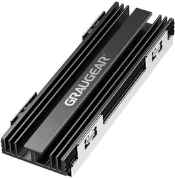 Graugear Heatsink Kit - M.2 SSD Koeling - Passieve Koeling - Zilver Zwart