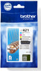 Brother LC-421VAL - Inktcartridge - Origineel - Multikleur