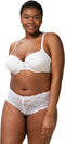 Triumph Amourette 300 Maxi X - Maxislip - Hoge band van elastische kant - Wit