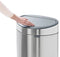 Brabantia Touch Bin - Prullenbak - 40 liter - Soft-Touch - Brilliant Steel