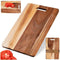 Houten Snijplank 36x23 cm - Acaciahout - Vochtbestendig - Bruin