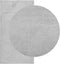 vidaXL - Vloerkleed - IZA - laagpolig - Scandinavisch - 80x150 - cm - grijs
