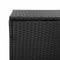 vidaXL - Tuinbox - 220x50x58 - cm - poly - rattan - zwart