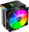 Jonsbo CR-1400 - CPU-koeler - Geïntegreerde ARGB-verlichting - Zwart
